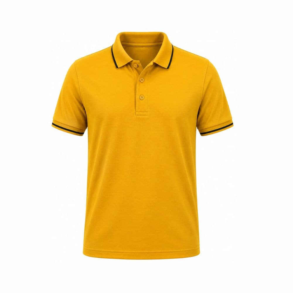 Polo T Shirt- 100% Polyster (Dry Fit)-KC - KARDHAR Custom Apparel View 4
