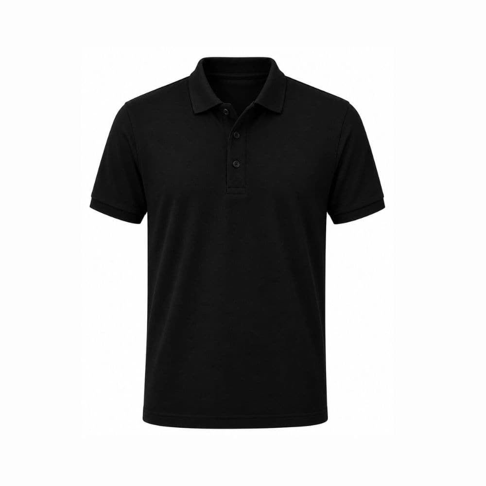Polo T Shirt- 80% Cotton 20% Polyster - PM - KARDHAR Custom Apparel View 2