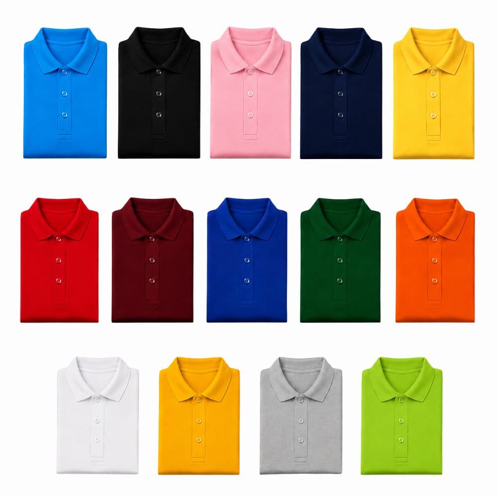 Polo T Shirt- 80% Cotton 20% Polyster - PM - KARDHAR Custom Apparel